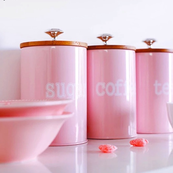 Pink Sugar Canister